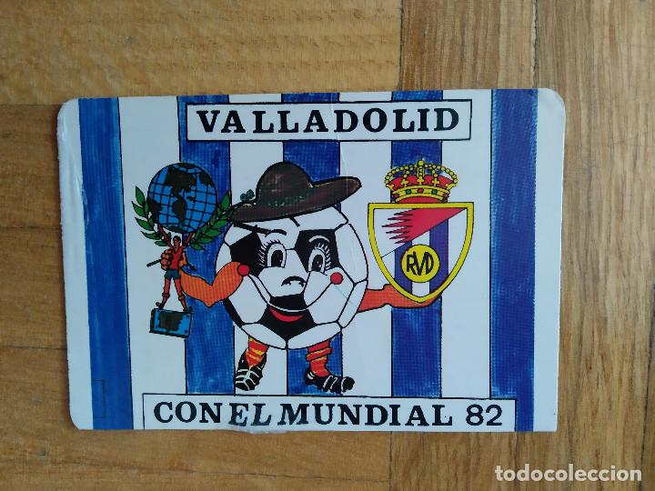 Coleccionismo calendarios: CALENDARIO DE FUTBOL MUNDIAL ESPA&Ntilde;A 82 VALLADOLID A&Ntilde;O 1982. VER FOTOS