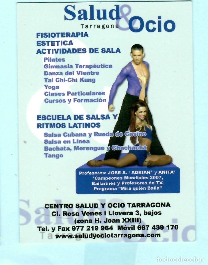 Collectionnisme Calendriers: CALENDARIO DE A&Ntilde;O 2008 EN PUBLICIDAD DE SALUD Y OCIO EN ESPA&Ntilde;OL
