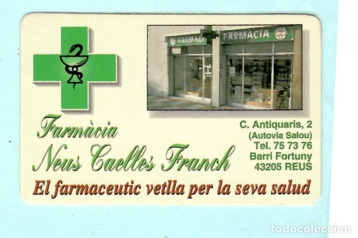 Sammeln von Kalendern: CALENDARIO DE A&Ntilde;O 1997 EN PUBLICIDAD DE FARMACIA NEUS CAELLES REUS EN CATALAN