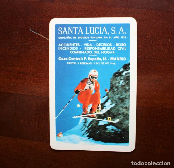 Coleccionismo calendarios: Calendario Fournier 1982. SANTA LUC&Iacute;A, S.A.