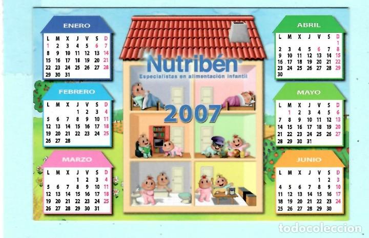 Collectionnisme Calendriers: CALENDARIO DE A&Ntilde;O 2007 EN PUBLICIDAD DE NUTRIB&Eacute;N PARA NI&Ntilde;OS EN ESP