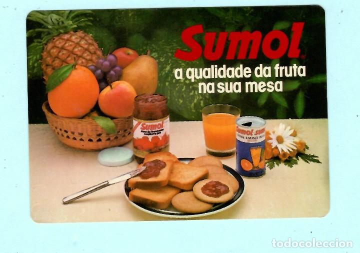 Collezionismo Calendari: CALENDARIO DE A&Ntilde;O 1986 EN PUBLICIDAD DE SUMOL ZUMOS DE FRUTAS DE CALIDAD EN EXTRANJERO