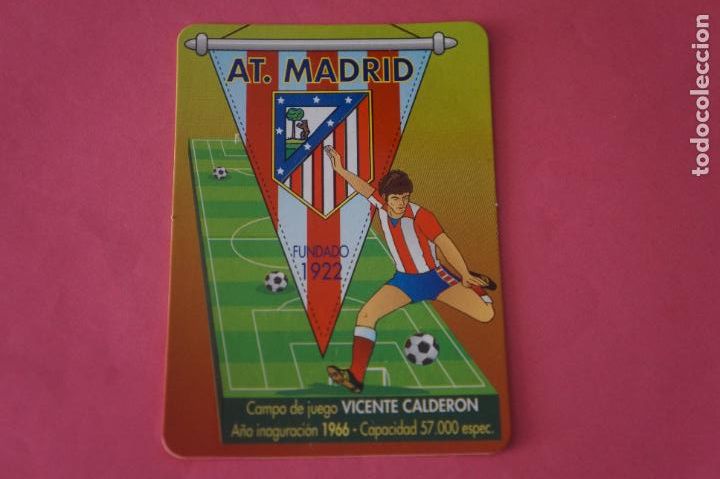 Collectionnisme Calendriers: CALENDARIO DE BOLSILLO FUTBOL ATLETICO DE MADRID A&Ntilde;O 1998 LOTE 16 MIRAR FOTOS