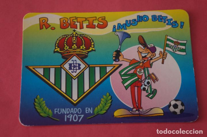 Collezionismo Calendari: CALENDARIO DE BOLSILLO FUTBOL REAL BETIS BALOMPIE A&Ntilde;O 1999 LOTE 16 MIRAR FOTOS