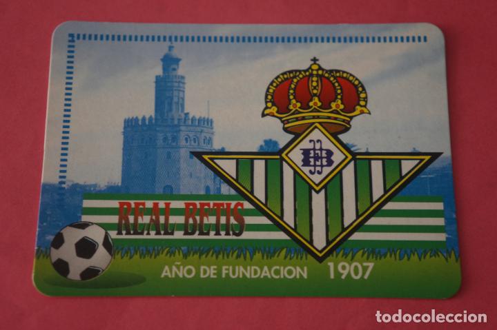 Collezionismo Calendari: CALENDARIO DE BOLSILLO FUTBOL REAL BETIS BALOMPIE A&Ntilde;O 2000 LOTE 16 MIRAR FOTOS