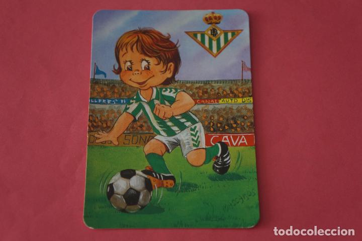 Collezionismo Calendari: CALENDARIO DE BOLSILLO FUTBOL REAL BETIS BALOMPIE A&Ntilde;O 1996 LOTE 16 MIRAR FOTOS