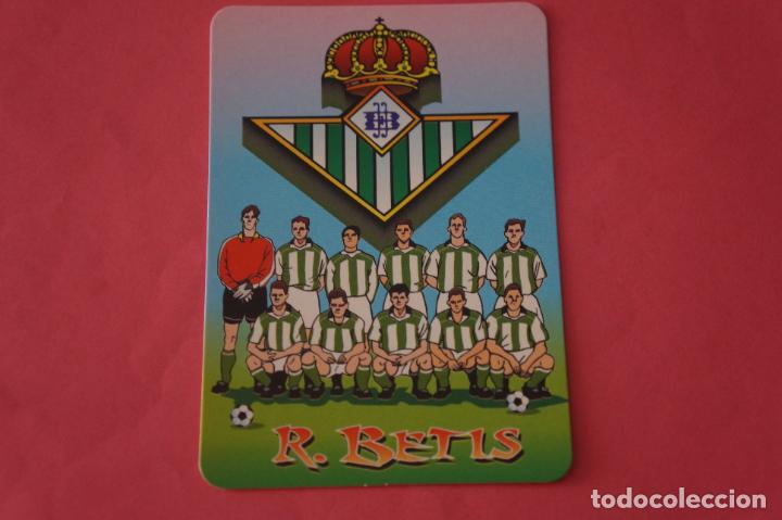 Collezionismo Calendari: CALENDARIO DE BOLSILLO FUTBOL REAL BETIS BALOMPIE A&Ntilde;O 2001 LOTE 16 MIRAR FOTOS