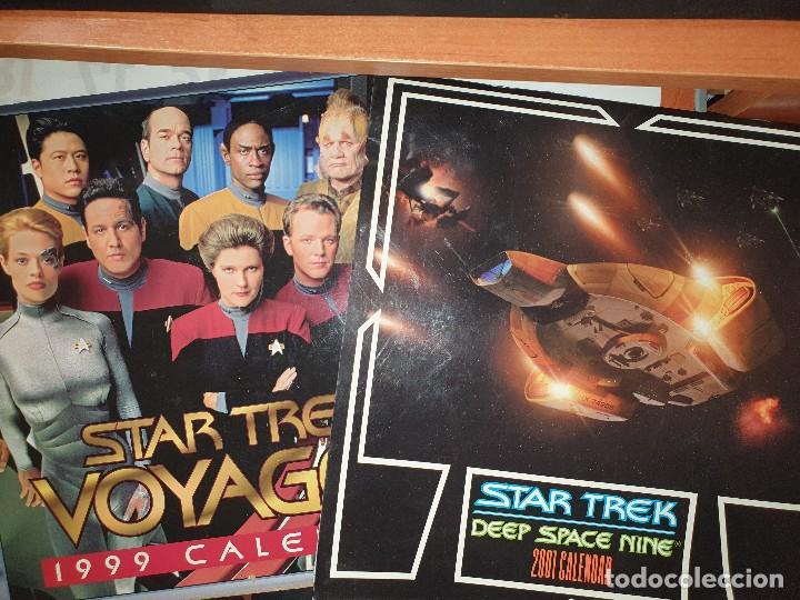 Coleccionismo calendarios: Star trek voyager y star trek deep space nine, 1999 y 2001 calendar