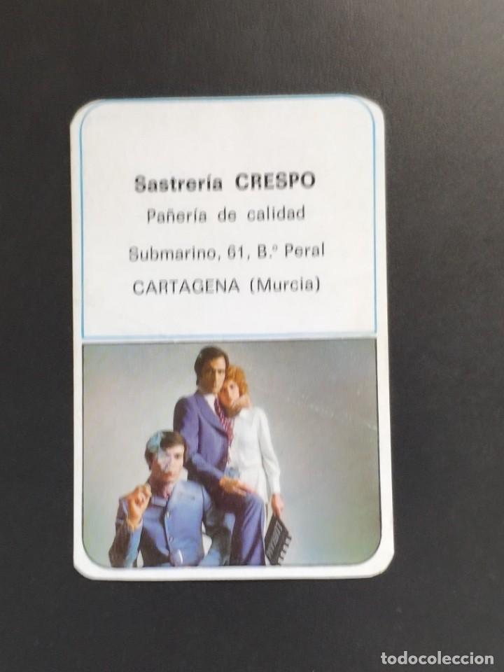 Collectionnisme Calendriers: VCK 2414 Calendario bolsillo - A&Ntilde;O 1972 - SASTRER&Iacute;A CRESPO - CARTAGENA MURCIA