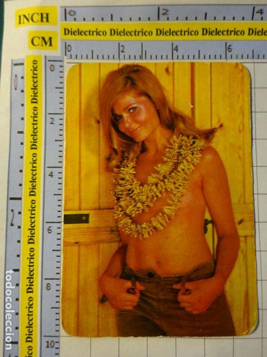 Collectables Calendars: CALENDARIO DE DESNUDOS. A&Ntilde;O 1972. MUJER SEXY EROTICA. PUBLICIDAD LOJA GRANADA. 23