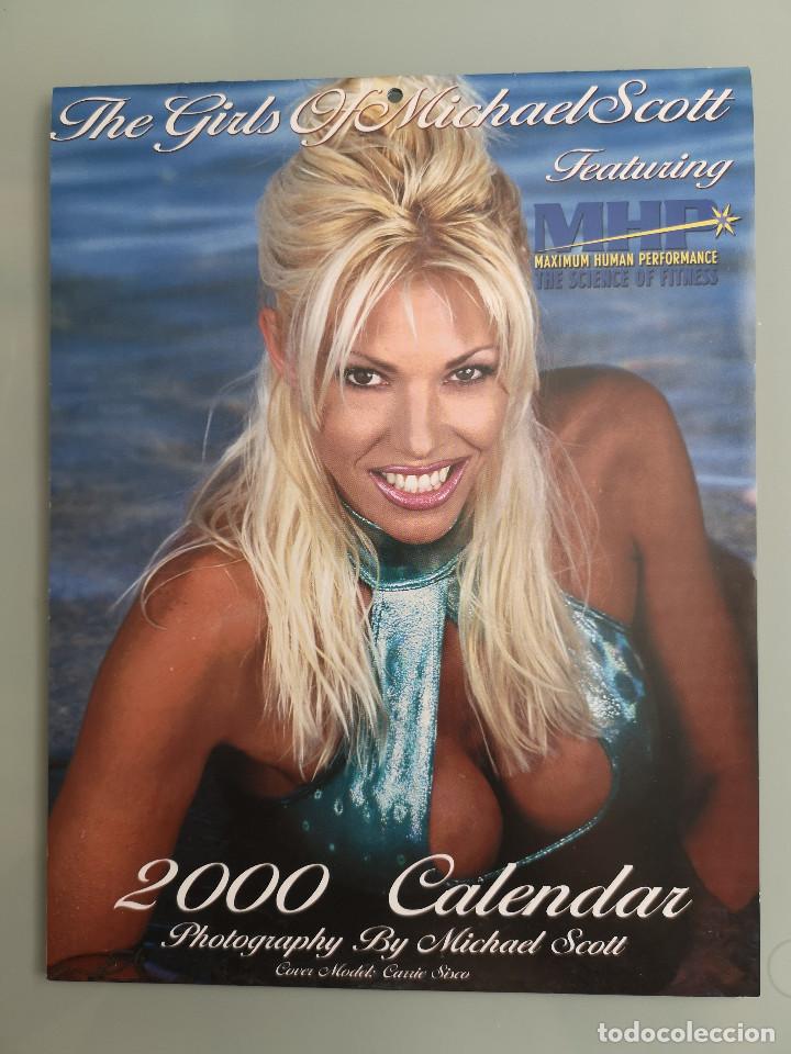 Coleccionismo calendarios: CALENDARIO INGLES 2000 - THE GIRLS OF MICHAEL SCOTT