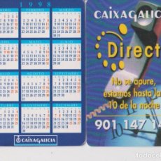 Coleccionismo Calendarios: LOTE R- CALENDARIO LA CAIXA GALICIA 1998