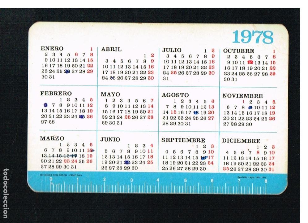 Coleccionismo calendarios: CALENDARIO - VIRGEN - 1978 - Foto 2