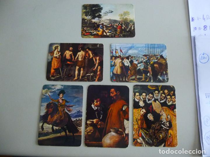 Coleccionismo calendarios: Lote de 11 calendarios de bolsillo a&ntilde;o 1973 cuadros pinturas Velazquez Murillo Publicidad Bilbao