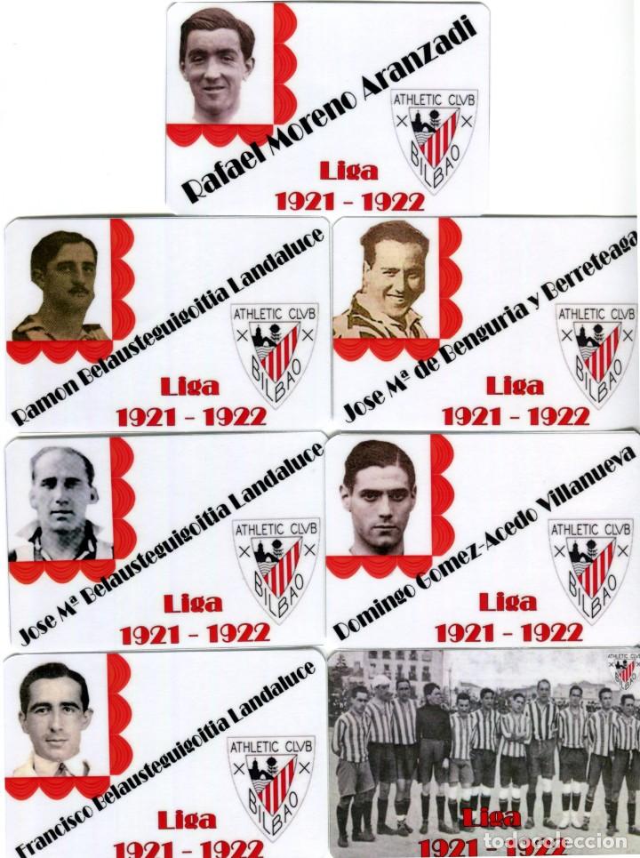 Coleccionismo calendarios: LOTE DE 7 CALENDARIOS DE BOLSILLO FUTBOL ATHLETIC CLUB DE BILBAO 2021