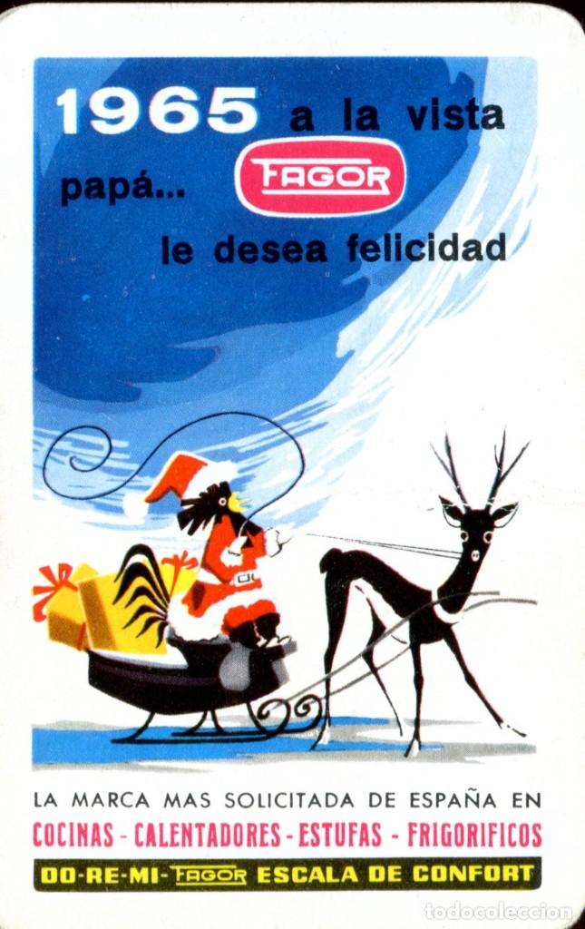 Collectionnisme Calendriers: Calendario Fournier. Fagor 1965