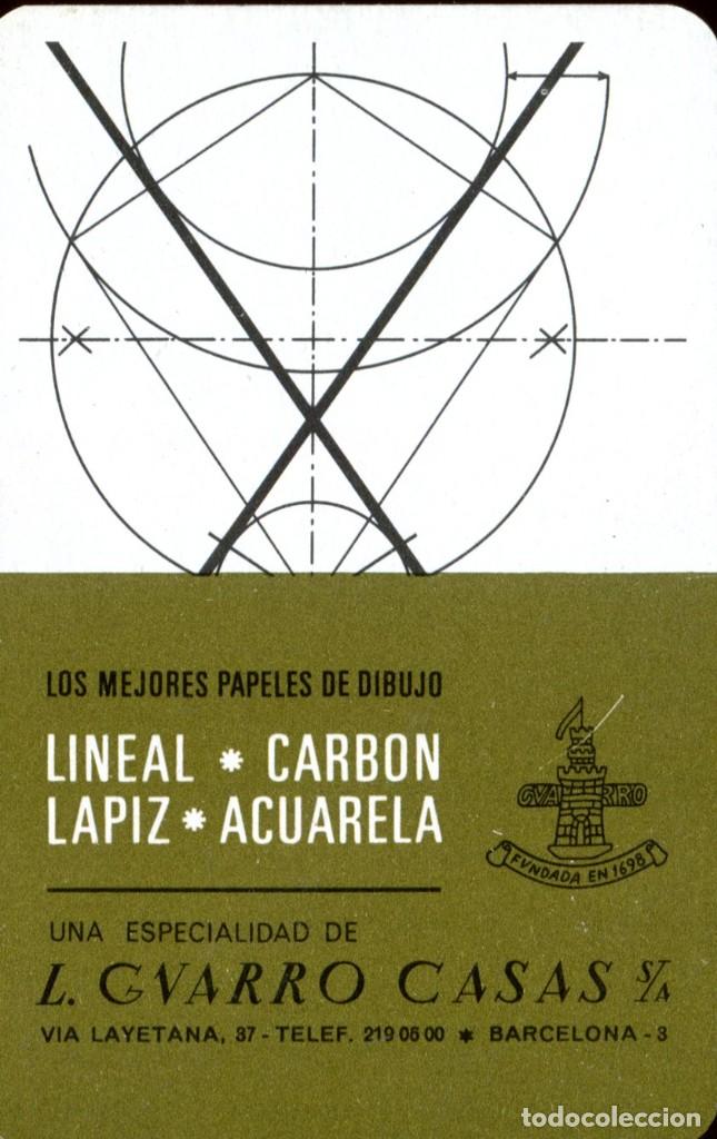 Coleccionismo calendarios: CALENDARIO DE BOLSILLO, L. GUARRO CASAS, H. FOURNIER 1966