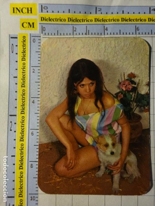 Collezionismo Calendari: CALENDARIO DE DESNUDOS. A&Ntilde;O 1971. MUJER SEXY EROTICA. PUBLICIDAD M&Aacute;LAGA. PERRO. 39