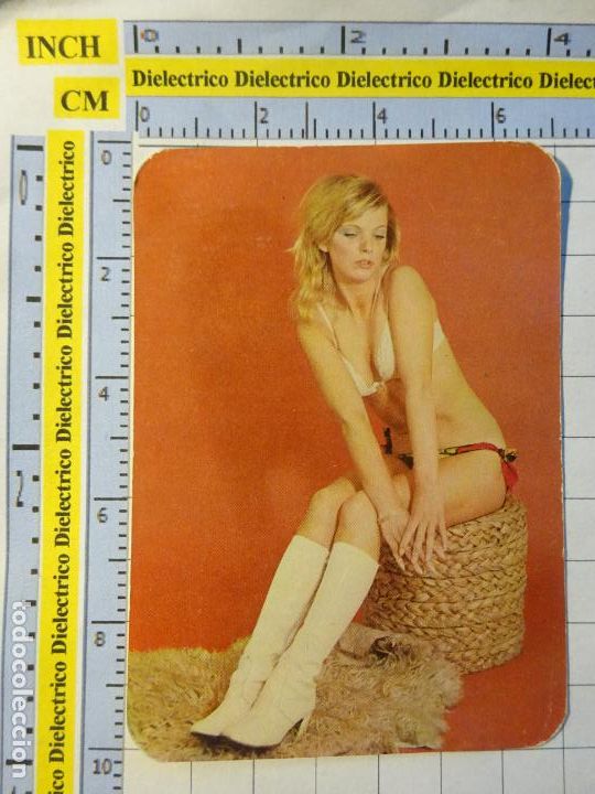 Colecionismo Calend&aacute;rios: CALENDARIO DE DESNUDOS. A&Ntilde;O 1974. MUJER SEXY EROTICA. PUBLICIDAD M&Aacute;LAGA 65
