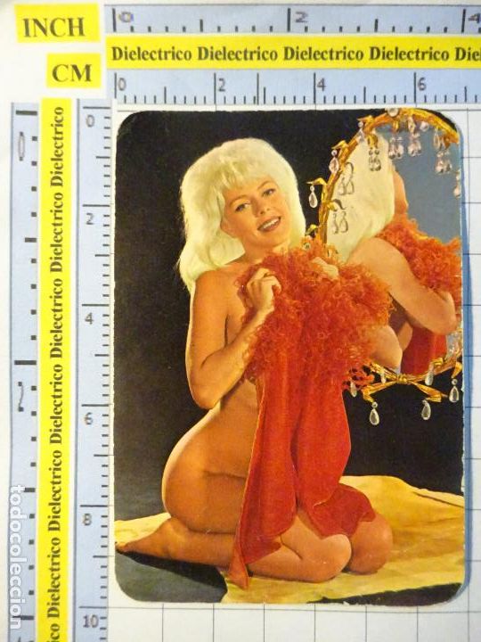 Colecionismo Calend&aacute;rios: CALENDARIO DE DESNUDOS. A&Ntilde;O 1974. MUJER SEXY EROTICA. PUBLICIDAD TARRASA V&Aacute;LVULAS LAC 81