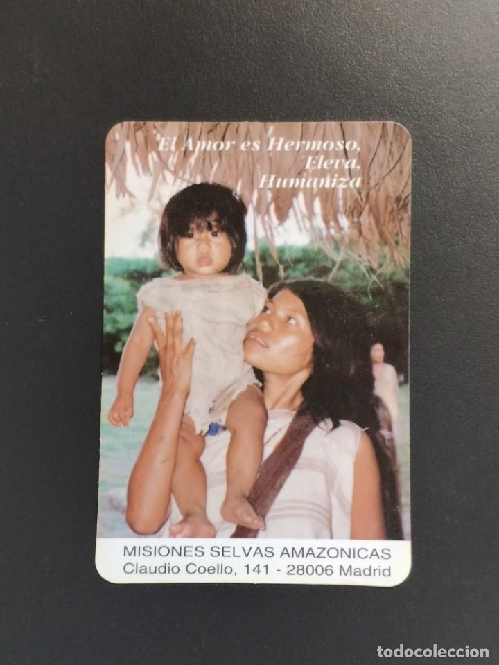 Coleccionismo calendarios: VCK 2466 Calendario Bolsillo - A&ntilde;o 1993 - MISIONES SELVAS AMAZ&Oacute;NICAS - MADRID