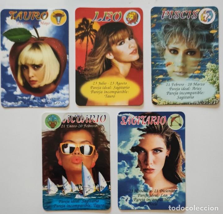 Colecionismo Calend&aacute;rios: LOTE 5 CALENDARIOS SIGNOS DEL ZODIACO 1997 BUEN ESTADO