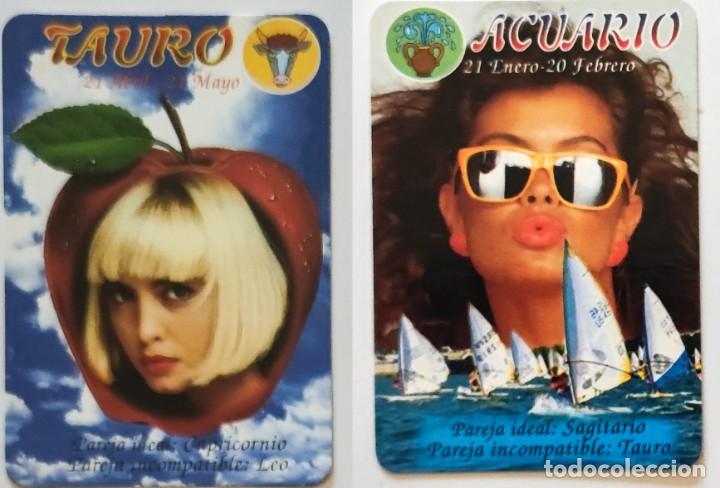 Coleccionismo calendarios: LOTE 2 CALENDARIOS SIGNOS DEL ZODIACO 1997 BUEN ESTADO