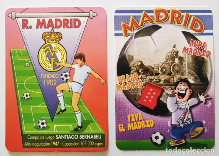 Coleccionismo calendarios: 2 CALENDARIOS FUTBOL REAL MADRID 1997 - 2007 BUEN ESTADO