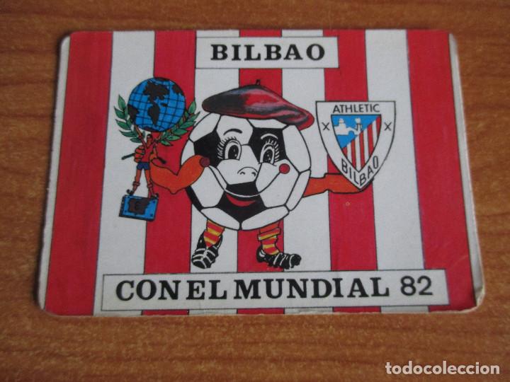 Coleccionismo Calendarios: CALENDARIO FUTBOL ANTIGUO , A&Ntilde;O 1982 , ATHLETIC C. BILBAO , CON EL MUNDIAL 82