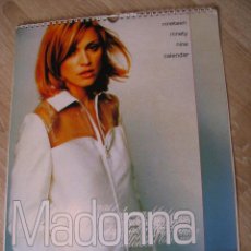 Coleccionismo Calendarios: CALENDARIO DE PARED. CANTANTE MADONNA. 1999. ED. OLIVER BOOKS. 42X30 CM.