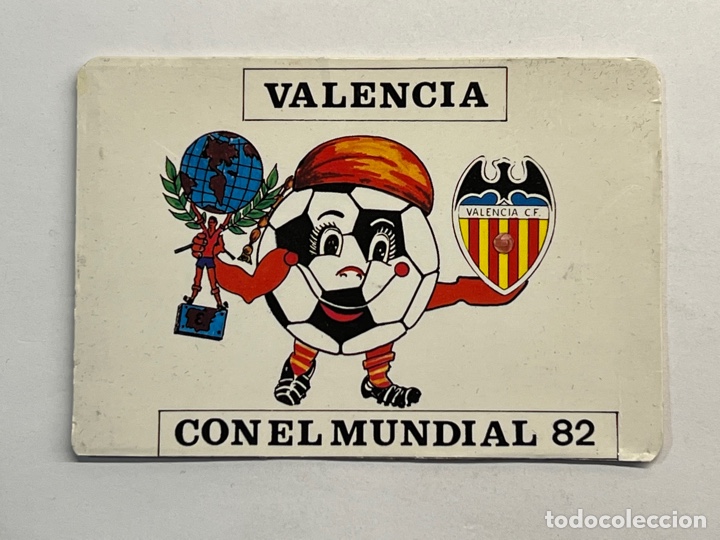 Coleccionismo calendarios: CALENDARIO, VALENCIA Con el Mundial 82 Publicidad H&Eacute;ROES: Tebeos, cromos,... (a.1982)