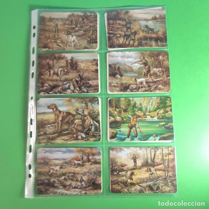 Colecionismo Calend&aacute;rios: CALENDARIOS PINTURA CAZA PERROS . 96 AL 98. LOTE DE 16 + FUNDA . B2