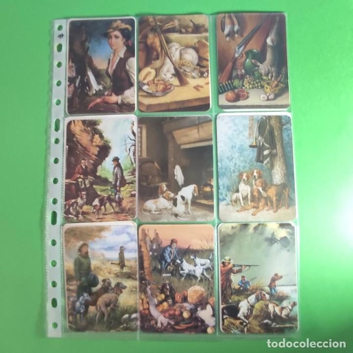 Colecionismo Calend&aacute;rios: CALENDARIOS PINTURA CAZA PERROS . 86 AL 02. LOTE DE 18 + FUNDA . B2