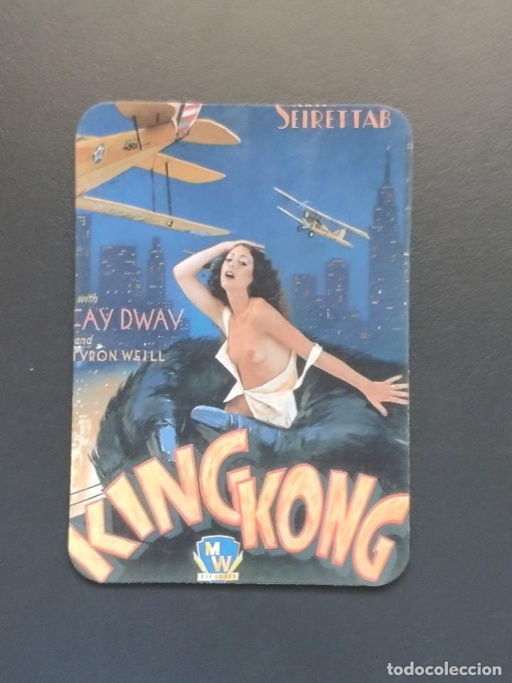 Coleccionismo Calendarios: VCK 2548 Calendario Bolsillo - A&Ntilde;O 1988 - KING KONG - CAR&Aacute;TULA CINE SERIE CB 96