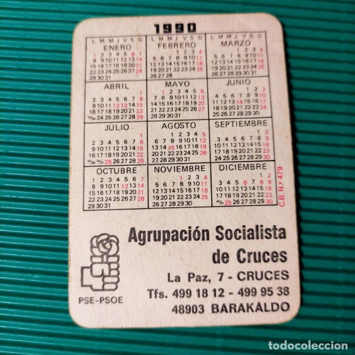 Coleccionismo Calendarios: CALENDARIO POLITICO . PSE - PSOE * AGRUPACION SOCIALISTA DE CRUCES 1990 * BARAKALDO * EUSKADI *