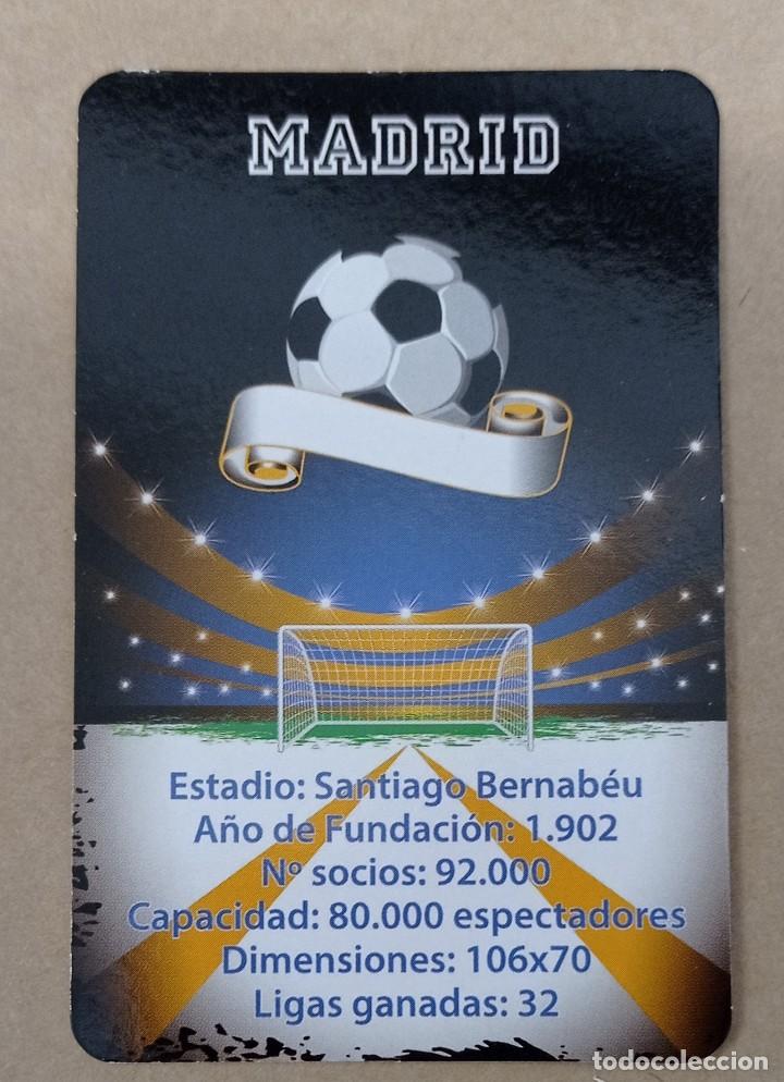 Coleccionismo Calendarios: CALENDARIO TEMA EQUIPOS. REAL MADRID. TC 823. TARJETA DE CR&Eacute;DITO. A&Ntilde;O 2016.
