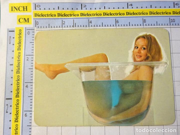 Colecionismo Calend&aacute;rios: CALENDARIO DE DESNUDOS. A&Ntilde;O 1975. MUJER SEXY EROTICA. PUBLICIDAD BASE AEREA MOR&Oacute;N. 30