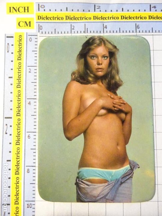 Colecionismo Calend&aacute;rios: CALENDARIO DE DESNUDOS. A&Ntilde;O 1975. MUJER SEXY EROTICA. PUBLICIDAD M&Aacute;LAGA 40