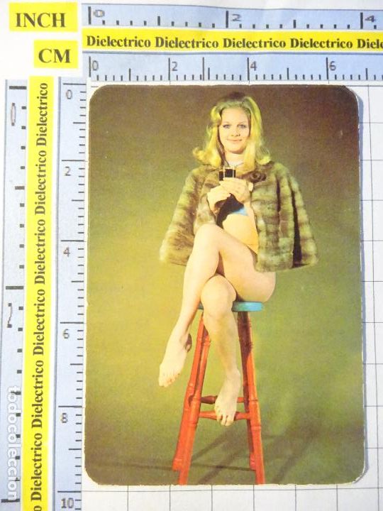 Collezionismo Calendari: CALENDARIO DE DESNUDOS. A&Ntilde;O 1975. MUJER SEXY EROTICA. PUBLICIDAD MELILLA. 52