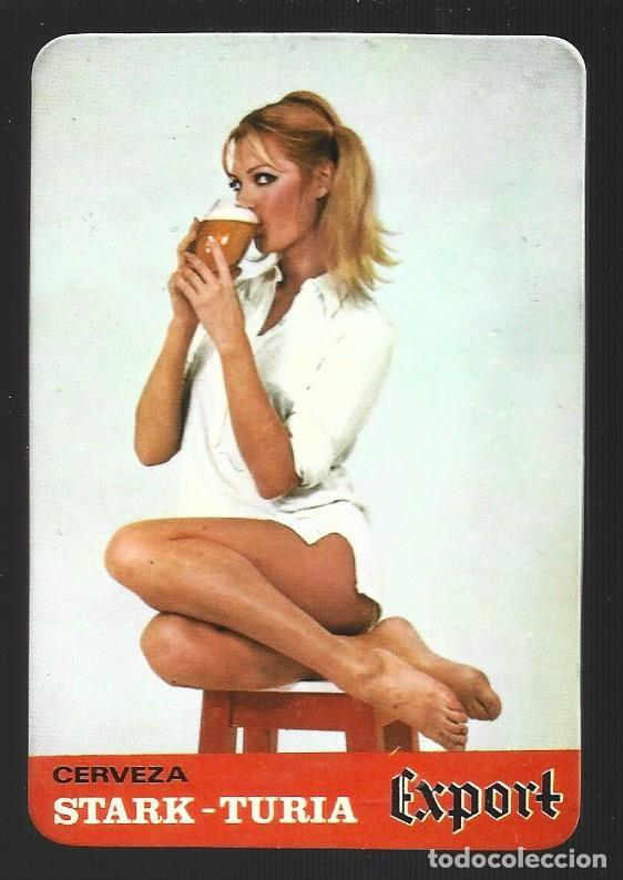 Coleccionismo Calendarios: 1 CALENDARIO DE BELLA SE&Ntilde;ORITA - CERVEZA - EL TURIA DEL A&Ntilde;O 1973