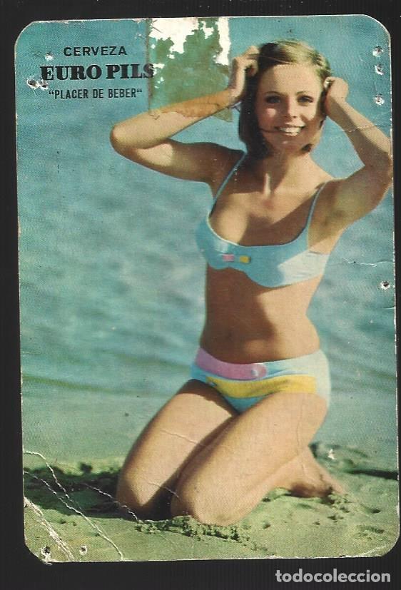 Coleccionismo calendarios: 1 Calendario de bolsillo a&ntilde;o 1970 - Cerveza Euro Pils
