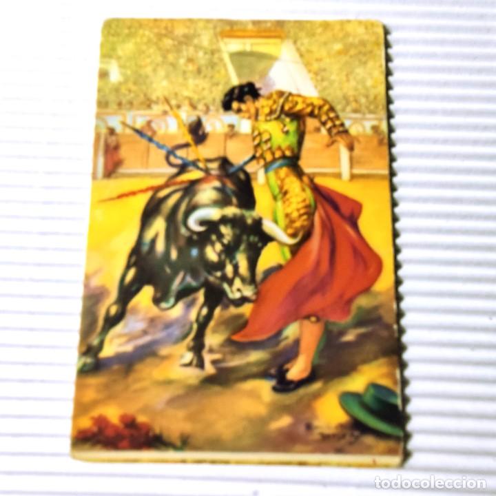 Coleccionismo Calendarios: CALENDARIO TAURINO *PASE DE PECHO * 1965 * GARRIDO. CALZADOS * B7