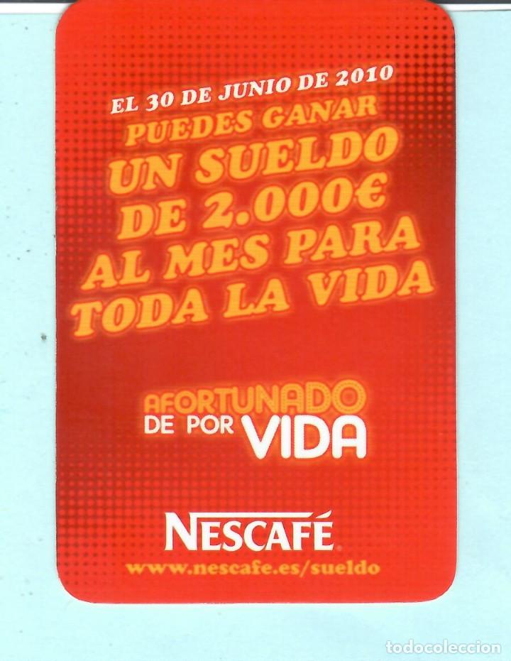 Coleccionismo Calendarios: CALENDARIO DE PUBLICIDAD DEL A&Ntilde;O 2010 DE LA CASA NESCAF&Eacute; EN ESPA&Ntilde;OL
