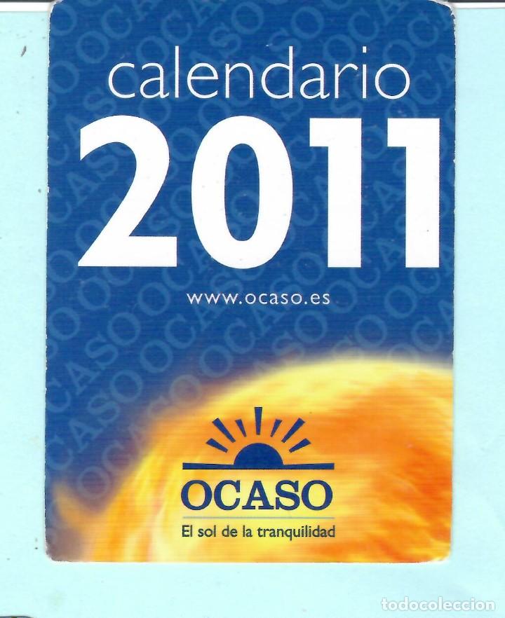 Coleccionismo Calendarios: CALENDARIO DE PUBLICIDAD A&Ntilde;O 2011 DE OCASO EN ESPA&Ntilde;OL