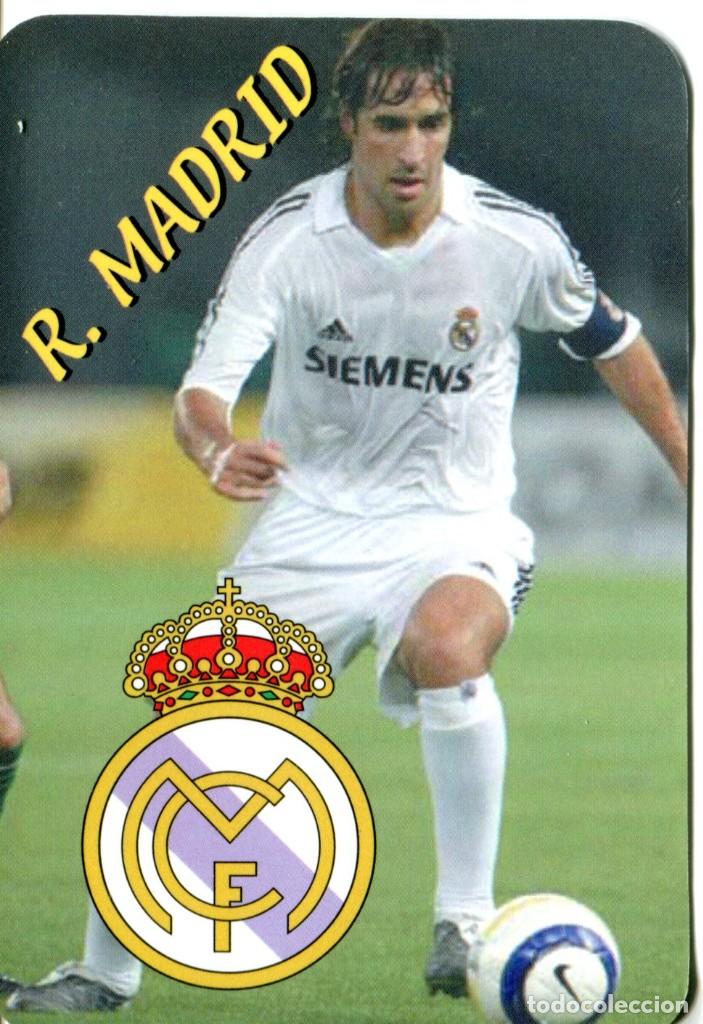 Coleccionismo calendarios: CALENDARIO DE BOLSILLO. DEPORTES. F&Uacute;TBOL. A&Ntilde;O 2006. REAL MADRID CF. RAUL GONZ&Aacute;LEZ