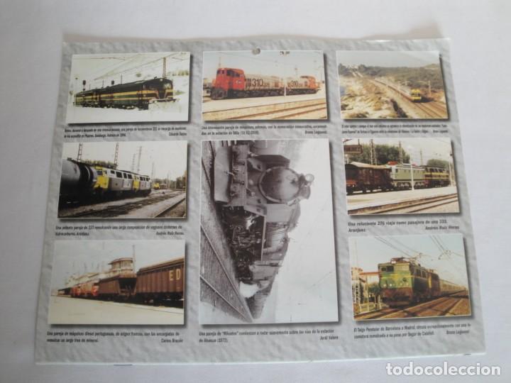 Coleccionismo calendarios: Maquetren. Calendario 2001. - Foto 6