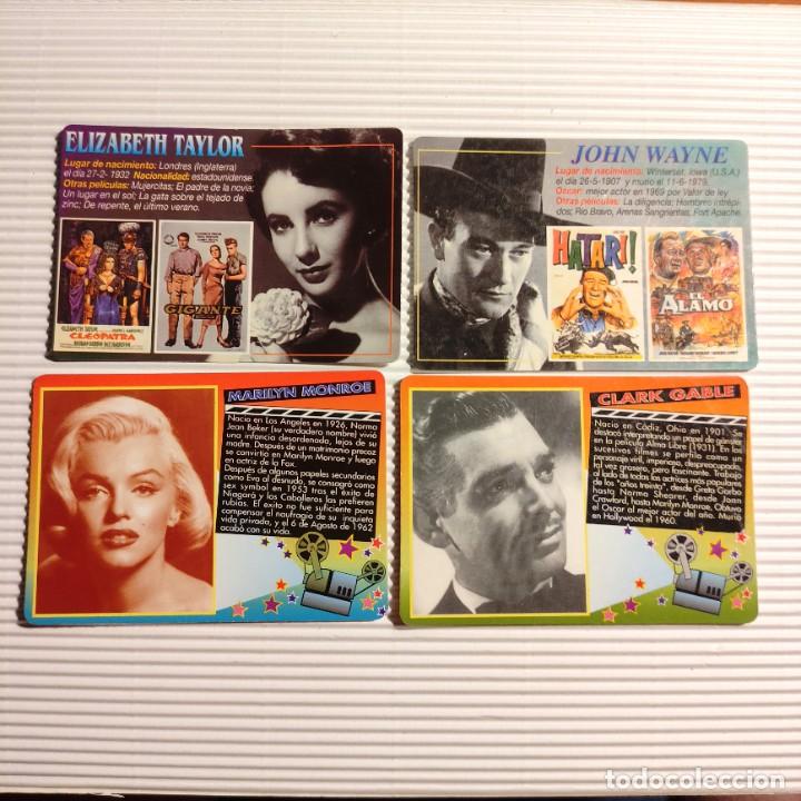 Coleccionismo Calendarios: CALENDARIO CINE . 2000/2001 . MARILYN MONROE. ELIZABETH TAYLOR. CLARK GABLE. JOHN WAYNE. (4)