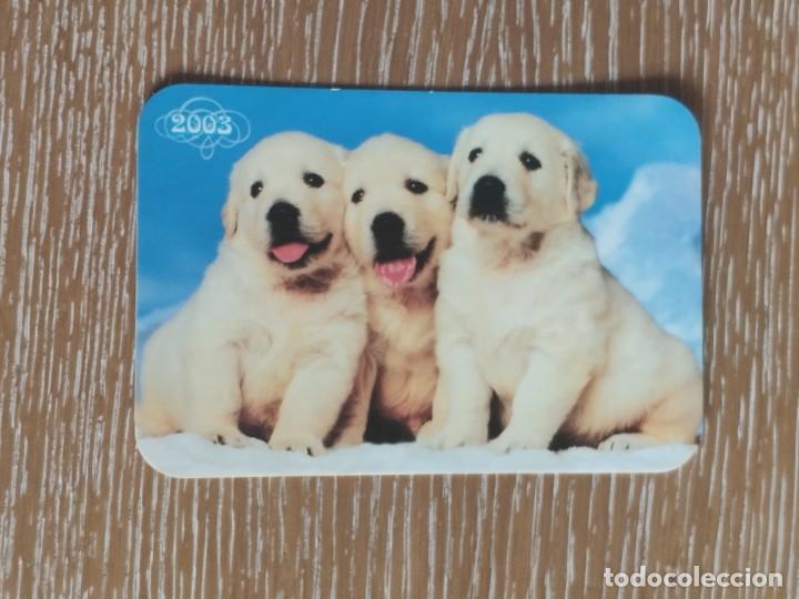 Coleccionismo Calendarios: VCK 2782 CALENDARIO BOLSILLO - A&Ntilde;O 2003 - PERRO ANIMAL - EXTRANJERO