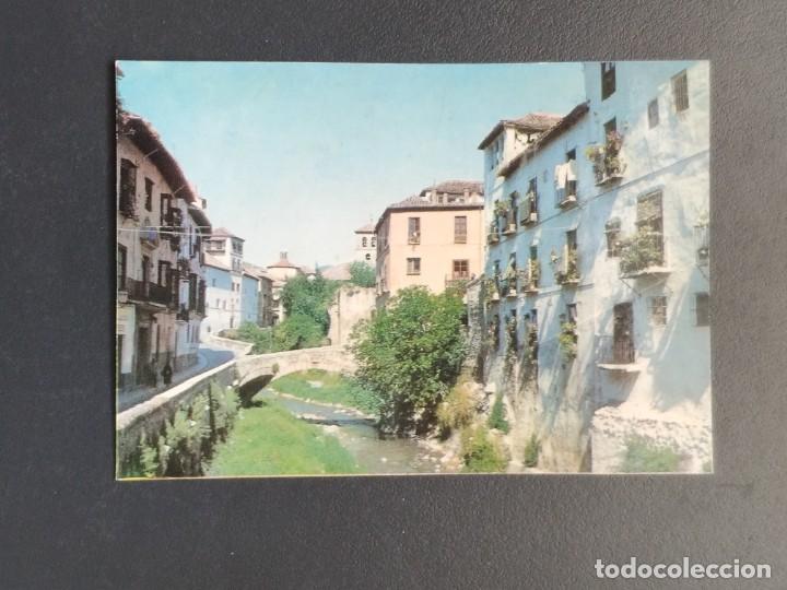 Coleccionismo calendarios: VCK 2852 CALENDARIO BOLSILLO - A&Ntilde;O 1973 - SERIE B-9 GRANADA - CARRETERA DEL DARRO
