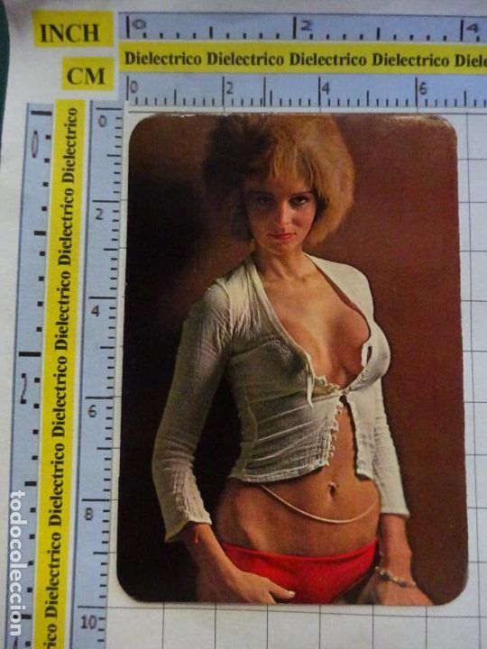 Colecionismo Calend&aacute;rios: CALENDARIO DE DESNUDOS. A&Ntilde;O 1976. MUJER SEXY EROTICA. PUBLICIDAD M&Aacute;LAGA. 27